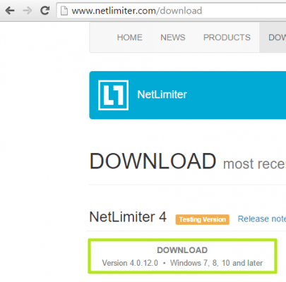 Tải NetLimiter về máy và cài đặt tại đây.