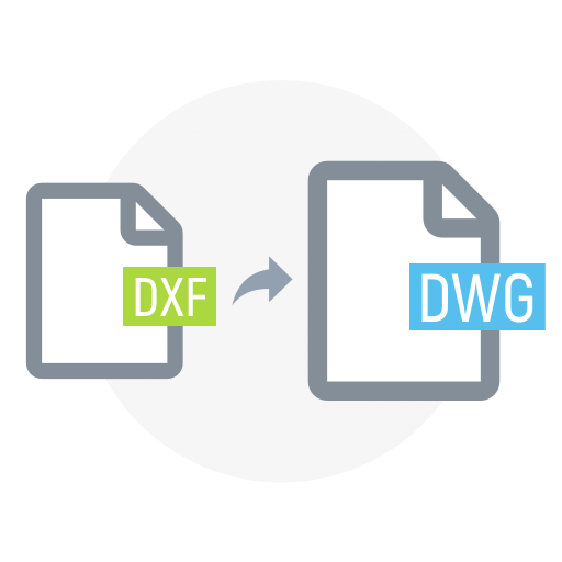 Chuyển đổi DXF sang DWG
