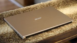 Acer Swift 3 có vẻ bề ngoài rất nhẹ nhàng, thời trang